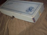 SMITH & WESSON FACTORY SILVER BOX FOR 4-6