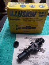 ILLUSION BY LASERAIM RED DIRECT ON TARGET (DOT) MAGNUM QUICK SIGHT - 1 of 8