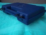 COLT FACTORY HARD PLASTIC BLUE CASE FOR 1911 .45 - 3 of 4