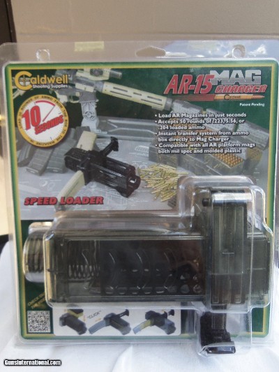 CALDWELL AR-15 MAG CHARGER FOR .223, 5.56 .204 AMMO