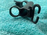 USGI MILITARY M1 GARAND WIDE BASE GAS CYLINDER W/SLING SWIVEL & FRONT SIGHT, BROKEN SHELL EXTRACTOR - 3 of 8