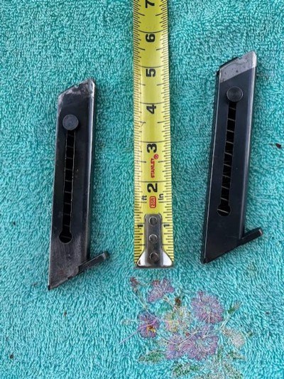HIGH STANDARD VINTAGE ORIGINAL FACTORY (1) TWO TONE G 380 MAGAZINES (2)