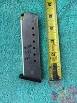 S&W FACTORY MODEL 4506, 645, 745, 4546, 4586 8 RD STAINLESS MAG W/ YELLOW FOLLOWER - 1 of 6