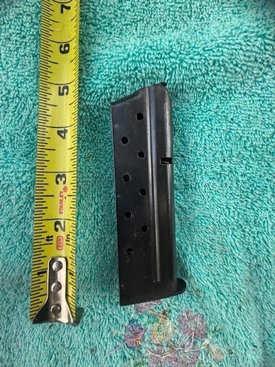COLT FACTORY 9MM LUGER MAG STAMPED "COLT CAL 9MM LUGER"