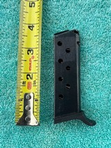 WALTHER PP PRE WWII 7.65/32. ACP 8 RD METAL MAG WITH FINGER REST - 1 of 6