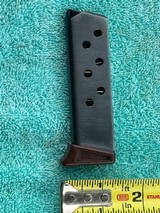 VINTAGE WALTHER WWII 7.65MM .380 ACP7 RD MAG W/ BROWN EXTENSION FINGER BASE - 2 of 6