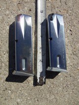 TAURUS FACTORY PT92 PT92 12 RD NICKEL PLATED MAG WITH NICKEL PINKY REST - 2 of 6