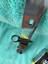 VINTAGE ROMANIAN BAYONET WITH WIRE CUTTER SCABBARD - 5 of 7