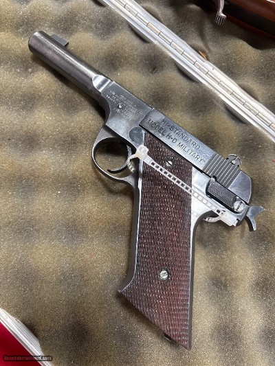 High Standard H D Military .22 LR Pistol