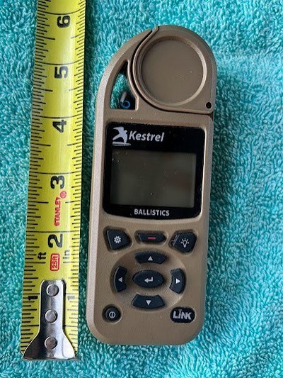 KESTRELL BALLISTICS WEATHER MACHINE WITH LINK