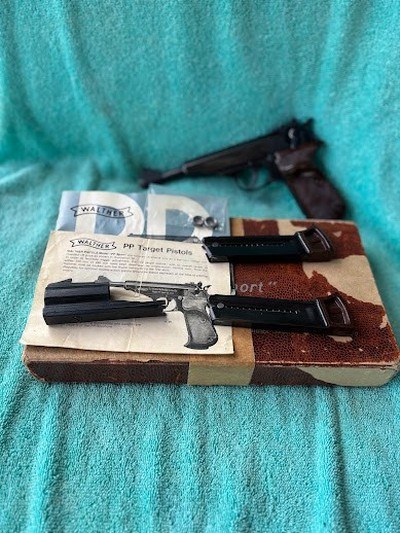 WALTHER PP SPORT .22 CAL COMPETITION/TARGET WITH THREADED BARREL - Image 12 of 12