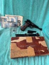 WALTHER PP SPORT .22 CAL COMPETITION/TARGET WITH THREADED BARREL - Image 11 of 12