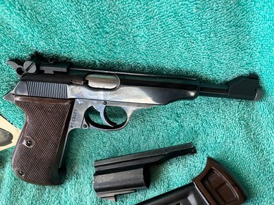 WALTHER PP SPORT .22 CAL COMPETITION/TARGET WITH THREADED BARREL - Image 4 of 12
