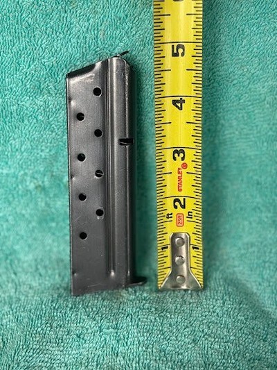 COLT FACTORY PRE 70'S GOVERNMENT 1911 MAGAZINE CLIP 9MM LUGER 9 RD - Image 1 of 6