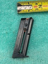 EARLY S&W MODEL 41 W/ ORANGE FOLLOWER & CHECKERED FEED BUTTON - 2 of 6