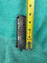 WWI 1911 USGI 1913-1915 MILITARY 45 ACP TWO TONED MAG/CLIP W/ LANYARD LOOP - Image 1 of 6