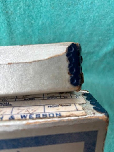 S&W BOX FOR MODEL 10 NICKEL FINISH - Image 6 of 14