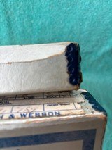 S&W BOX FOR MODEL 10 NICKEL FINISH - Image 6 of 14