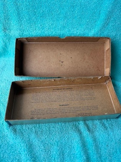 S&W BOX FOR MODEL 10 NICKEL FINISH - Image 4 of 14