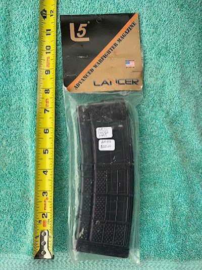 LANCER WARFIGHTERAR-15 223/556X45 30 RD MAGAZINE MADE IN USA - Image 1 of 4
