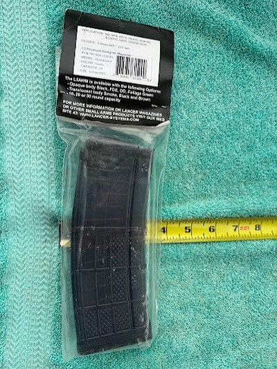 LANCER WARFIGHTERAR-15 223/556X45 30 RD MAGAZINE MADE IN USA - Image 2 of 4