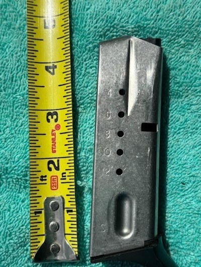Factory S&W 69 Series 9mm 469 6946 6944 6926 6924 6906 12 Round Magazine - Image 1 of 4