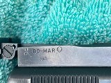 VINTAGE COLT GOV MODEL .45 CAL AUTO TARGET SLIDE "BO MAR" SIGHT, COLT BARREL - Image 10 of 10