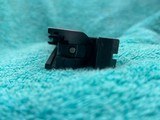 VINTAGE COLT GOV MODEL .45 CAL AUTO TARGET SLIDE "BO MAR" SIGHT, COLT BARREL - Image 4 of 10
