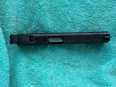 VINTAGE COLT GOV MODEL .45 CAL AUTO TARGET SLIDE "BO MAR" SIGHT, COLT BARREL - Image 5 of 10