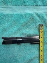 VINTAGE COLT GOV MODEL .45 CAL AUTO TARGET SLIDE "BO MAR" SIGHT, COLT BARREL - Image 2 of 10