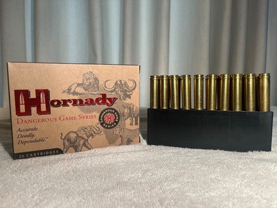 Ammo
.458 Lott
Hornady 500 Gr. DGX & DGS