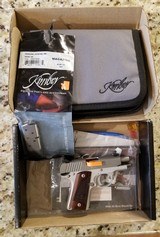 KIMBER NIB MICRO 380 STAINLESS W/ 2 MAGAZINES - 1 of 1