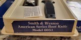 NEW IN BOX S&W VINTAGE BOOT KNIFE 6051 - 2 of 3