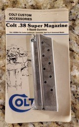 COLT 38 SUPER MAGAZINE STS NEW - 1 of 1