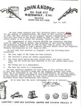 Colt U.S. Artillery Custer Range and True Blue Manila Finish w/ Kopec Letter
- 3 of 13