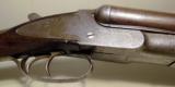 Baker Hammerless 12 guage side by side shotgun 93 B fully engraved Hunt scenes as found - 4 of 15