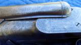 Baker Hammerless 12 guage side by side shotgun 93 B fully engraved Hunt scenes as found - 10 of 15