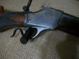 Winchester 1885 Hi-Wall Deluxe 38 Ex.
- 5 of 9