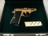 Walther PPK/S 1 of 500 USA 24KT Gold Engraved - 2 of 7