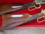 Winchester Matched Set, 22 Magnum - 30/30 Win. (849 of 875) deep relief hand engraved set - 6 of 12