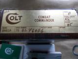 Colt 70 Series Combat Commander 45ACP Lightweight
Satin Nickel (Very Scarce) - 1 of 12