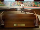 Winchester 94 Bicentennial '76 Commerative 30-30 Saddle Ring Carbine with Antler Display Rack & Box Bicentennial ammo - 1 of 16