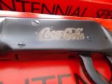 Winchester 94 Coca - Cola 100 yr. (1986) Centennial Rifle/Shotgun Unfired & Boxed 2 gun Set - 7 of 20