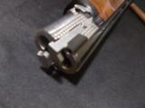 Beretta 687 410 O/U multi-choke bbl. , (fits 20ga. frame) with nicely figured checkered finger grooved forearm. - 6 of 6
