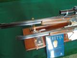 Beretta SS06-EELL 2 bbl.O/U 375H&H/458 Winchester,#1 & #2 bbl.Sidelock Double Rifle - 14 of 17