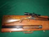 Beretta SS06-EELL 2 bbl.O/U 375H&H/458 Winchester,#1 & #2 bbl.Sidelock Double Rifle - 1 of 17