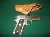Colt Mk 1V Series 80 45 ACP, Officers model satin stainless - 2 of 5
