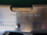 Colt Mk 1V Series 80 45 ACP, Officers model satin stainless - 3 of 5