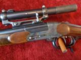 J. P. Sauer Takedown Stalking rifle Tell model 22 Hornet (Very scarce & original caliber) - 8 of 10