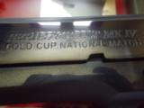 Colt 1911 Gold Cup National Match 45ACP, honoring US Shooting Team - 8 of 11